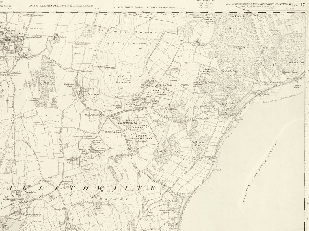 1851 map of grange