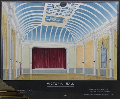 Picture, Victoria Hall, Grange-over-Sands, History