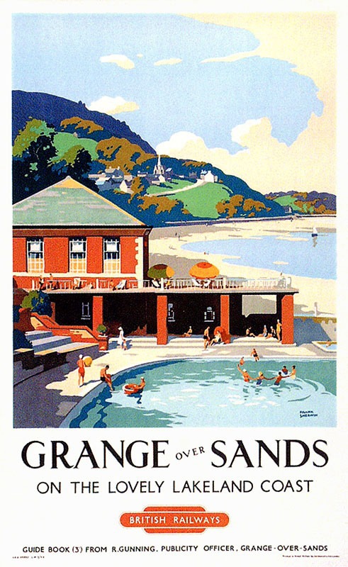 Grange-over-Sands British Railways Poster