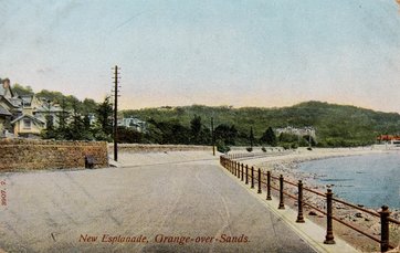 Picture, Grange-over-Sands, Promenade, 1904, POstcard